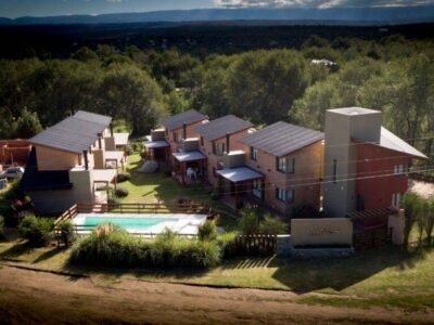 Cabañas Cumelen vista aerea